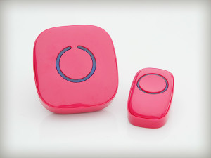 SEINTJE Ruby: roze/rode alarmbel